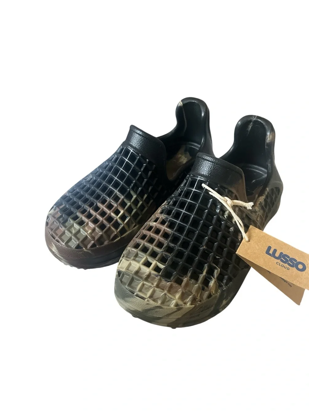 Lusso Cloud Scenario Slip On Woodland Camo
